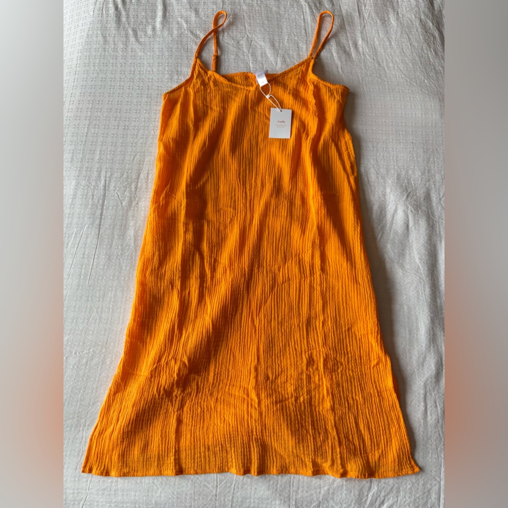 Andie The Barreta Cotton Gauze Cover-Up Slipdress - Picture 12 of 13